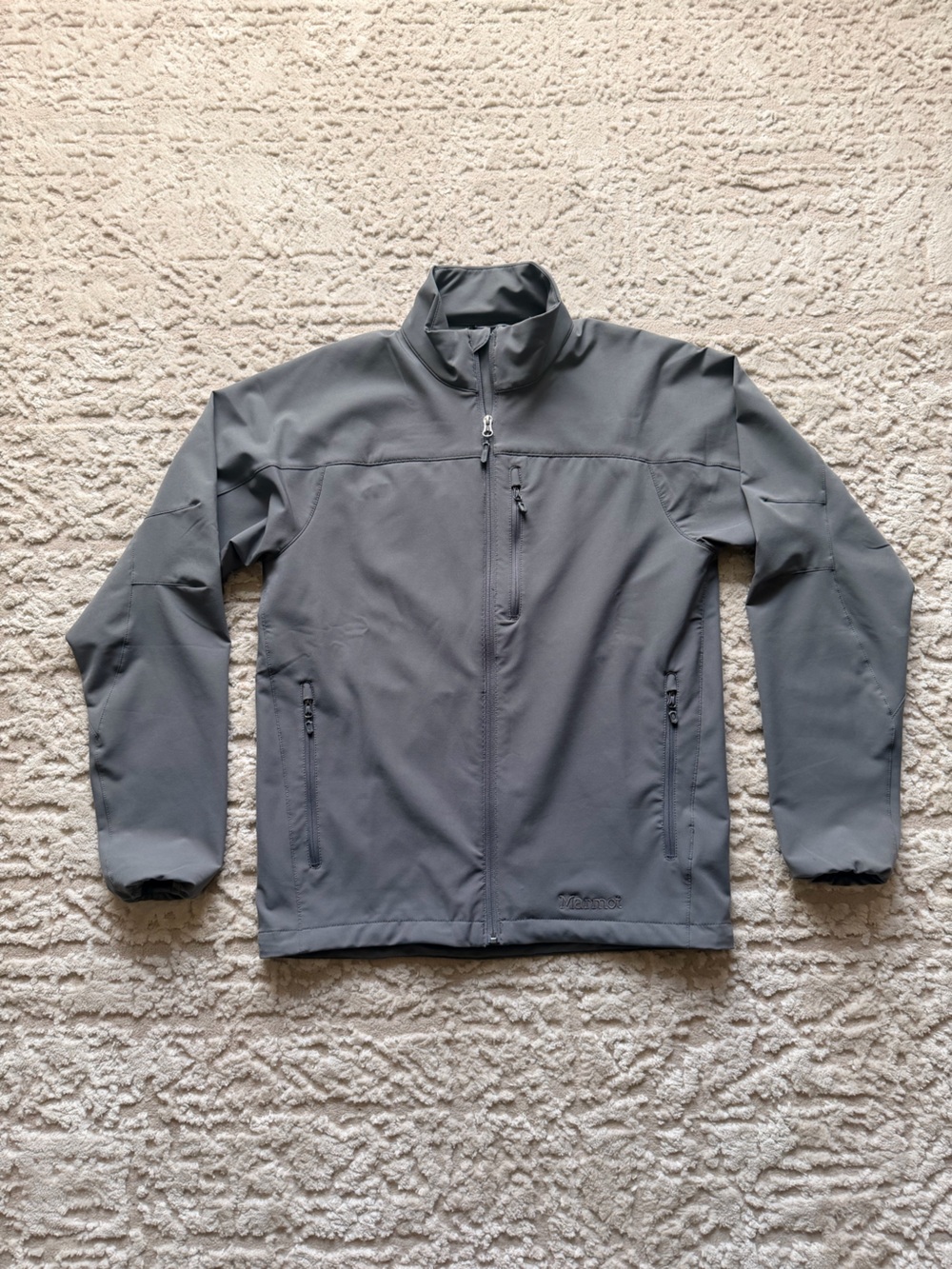 NWOT Marmot Men's M3 Gray Softshell Performance Jacket